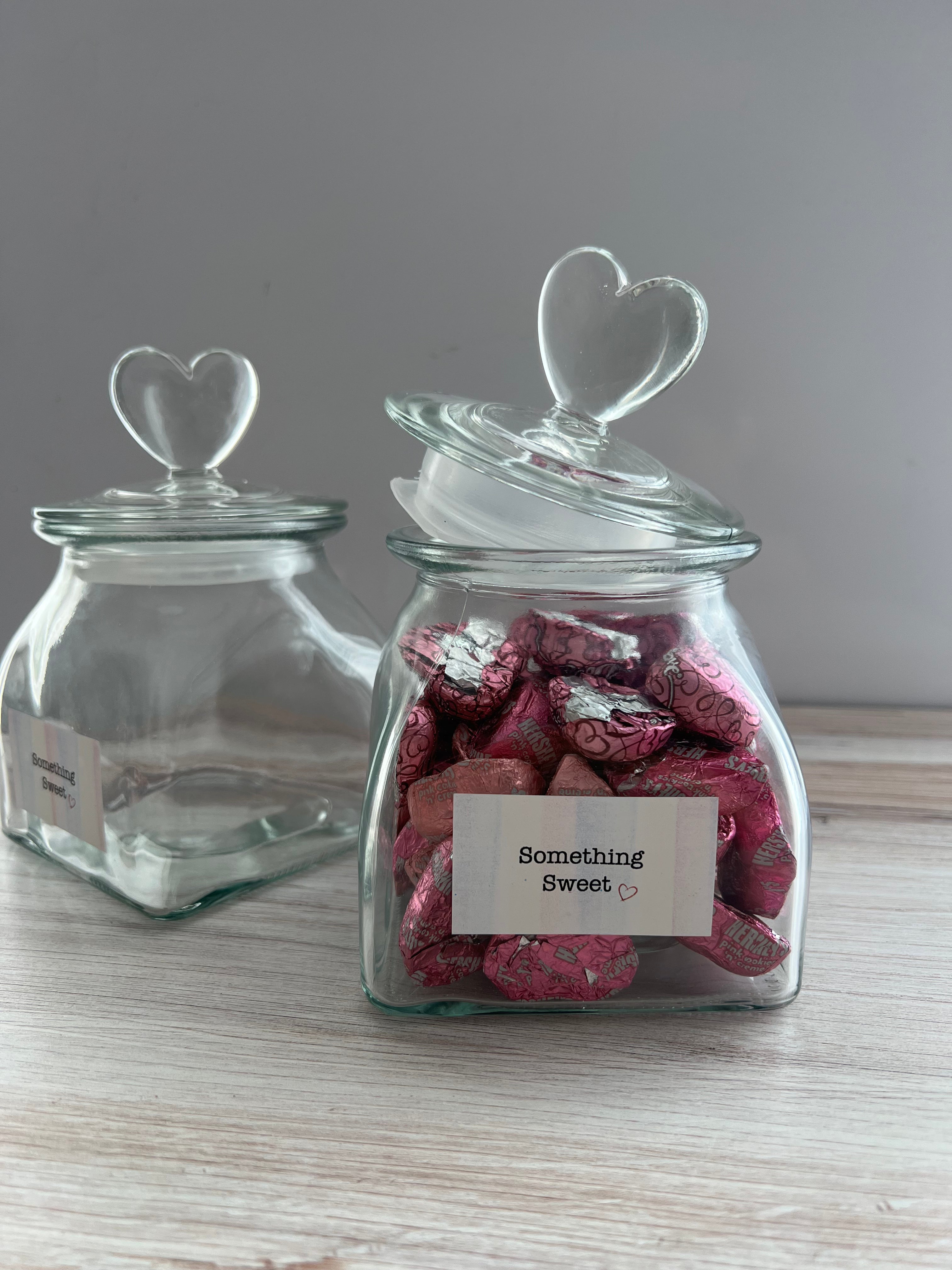 Heart Shaped Candy Jar – Spice It Your Way